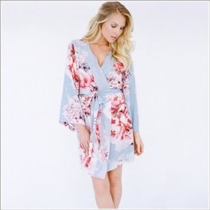 Plum Pretty Sugar - Knee Length Robe Kimono